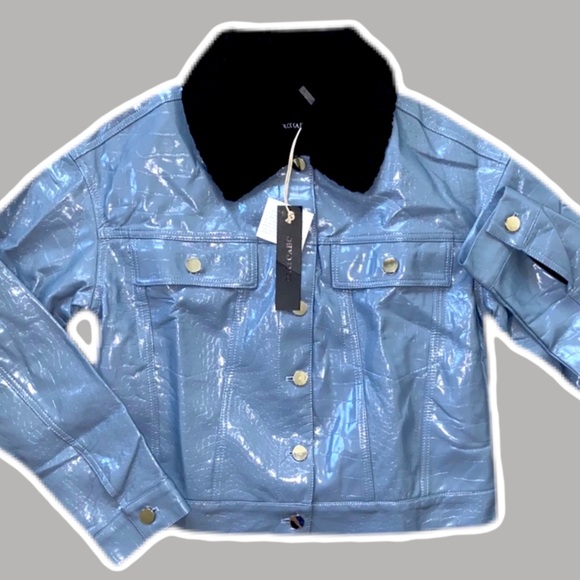 SOLD | Dolce Cabo | Faux Leather Jacket - Picture 2 of 6